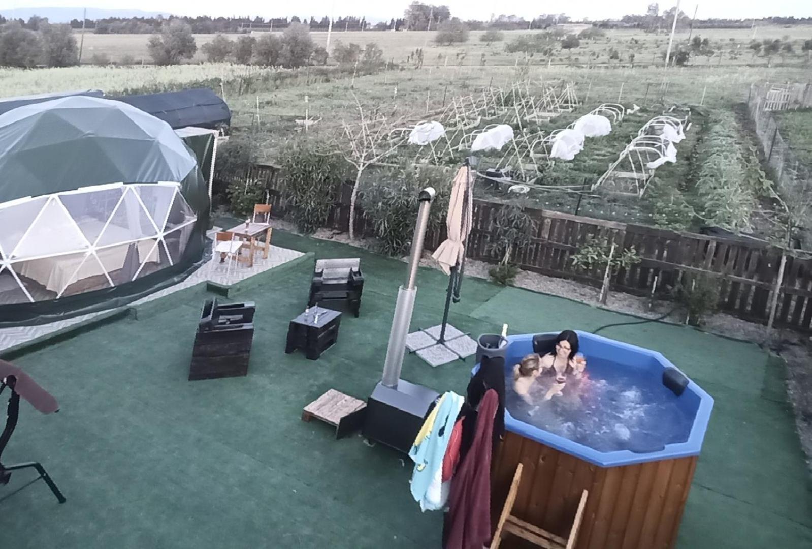 Podere Kiri Dome Experience Decimomannu Buitenkant foto