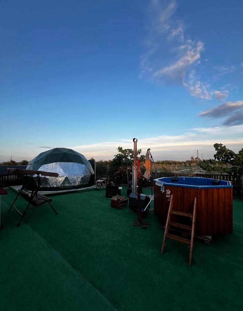 Podere Kiri Dome Experience Decimomannu Buitenkant foto