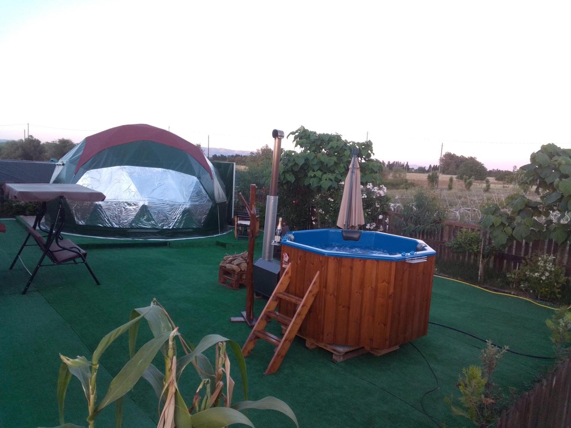 Podere Kiri Dome Experience Decimomannu Buitenkant foto
