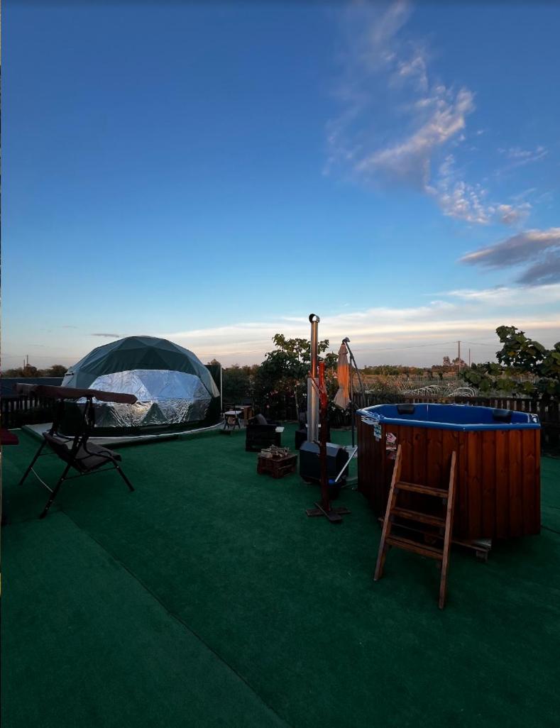 Podere Kiri Dome Experience Decimomannu Buitenkant foto